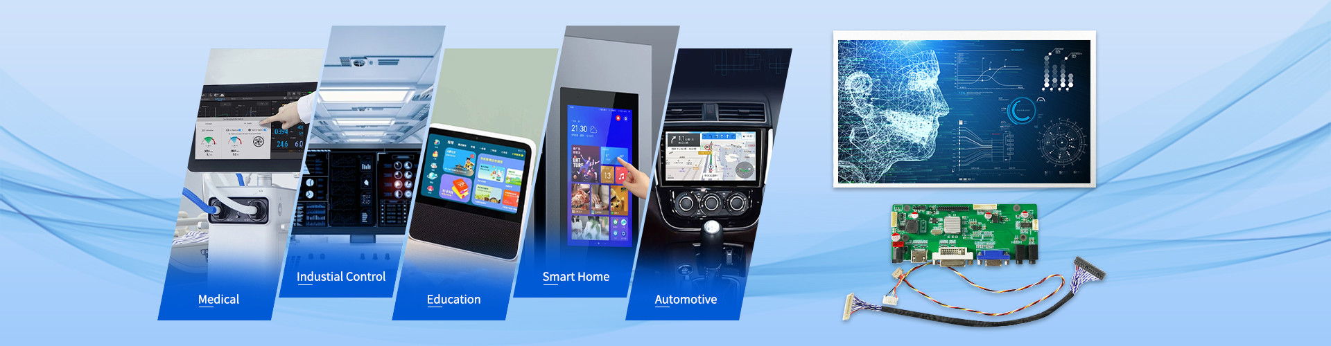 Kualitas Panel Tampilan AUO pabrik